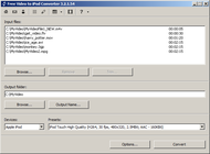 Free Video to iPod Converter screenshot